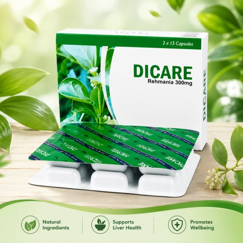 DICARE 300mg Capsule 30pcs | Rehmania 300mg Ayurvedic Medicine | DICARE Capsule for Diabetes & Blood Sugar Support